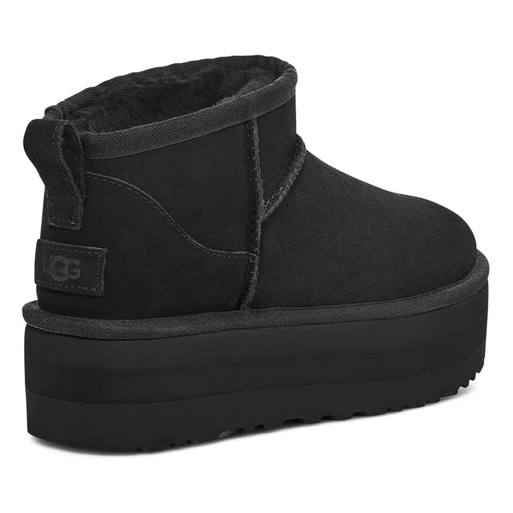 UGG Boots Fourrées Classic Mini Platform | Noir