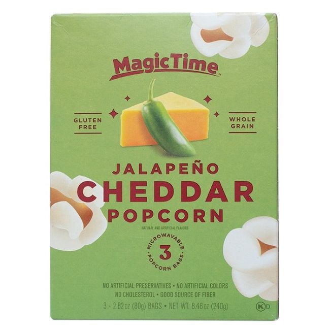 Magic Time Jalapeno Cheddar Popcorn 240g