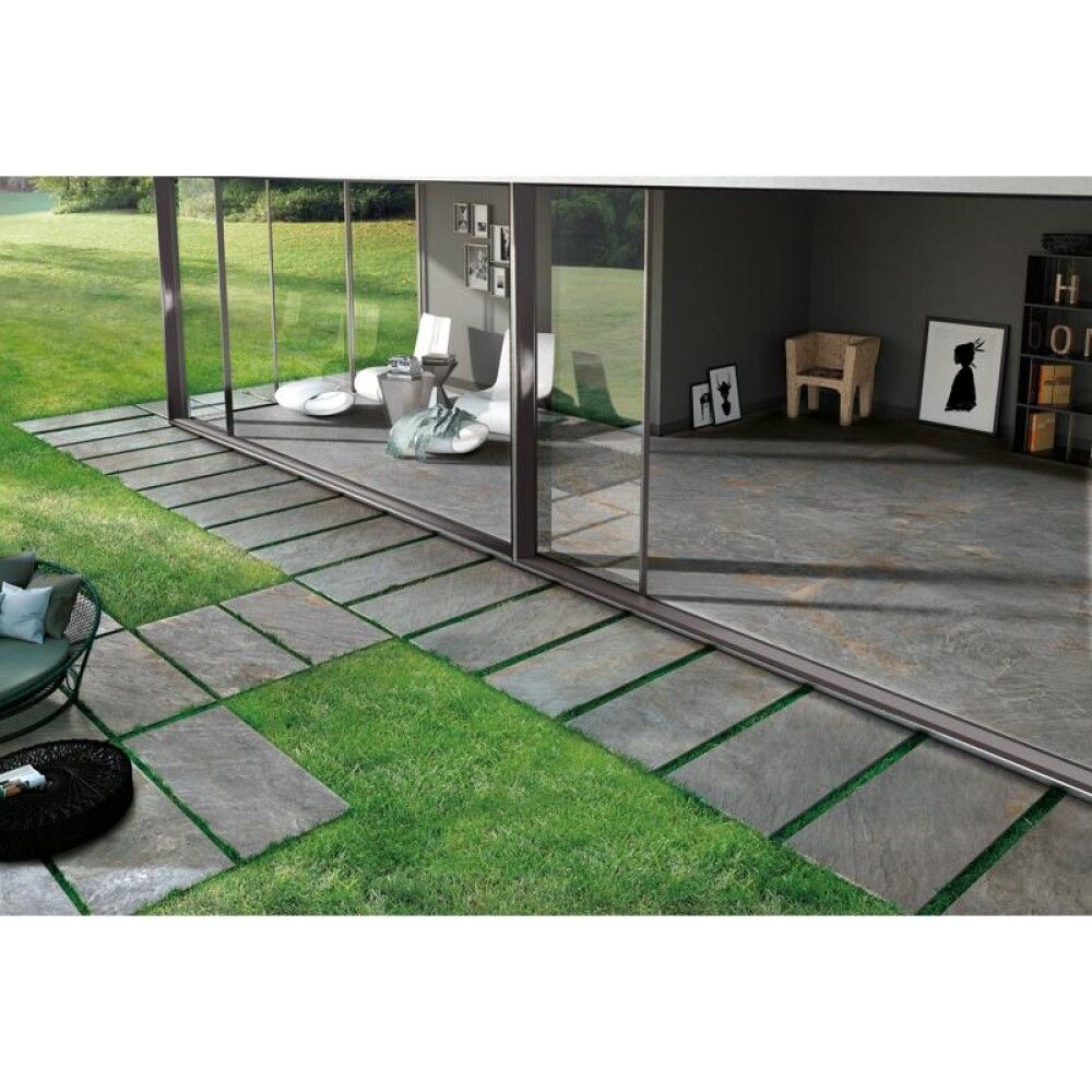 FLIS QUARZO MØRK GRÅ 30X60 CM 1,08 M²/PK