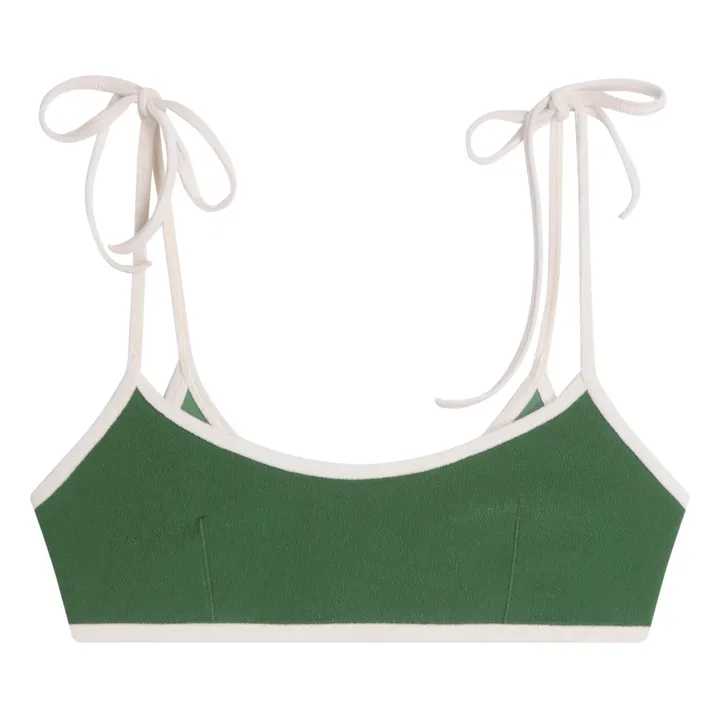 Icone Haut de Maillot Eponge Baya | Vert foncé