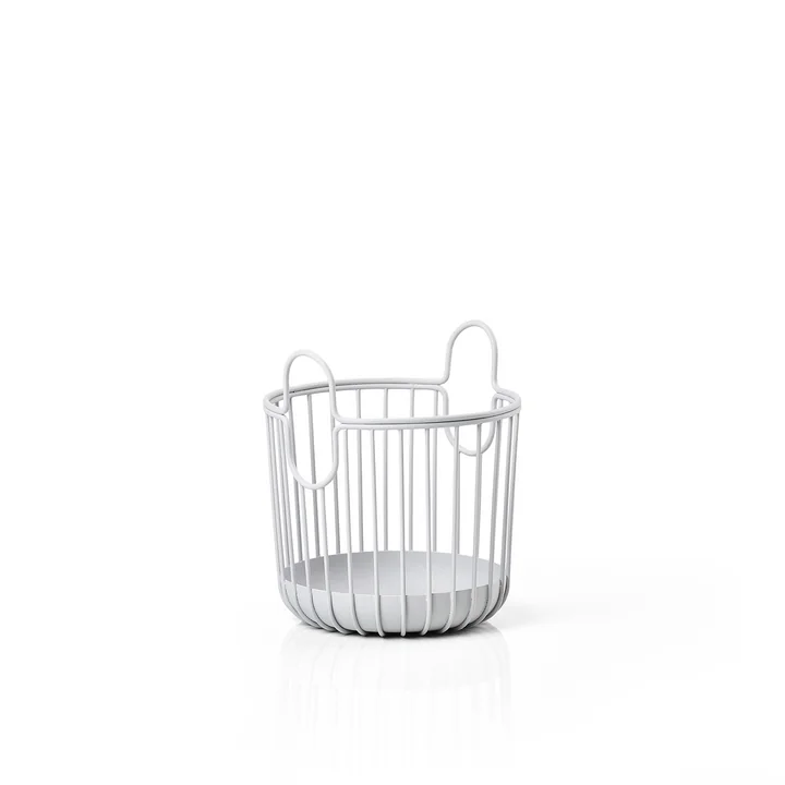 Zone Denmark - Inu Aufbewahrungskorb, Ø 10,5 x H 13,5 cm, soft grey