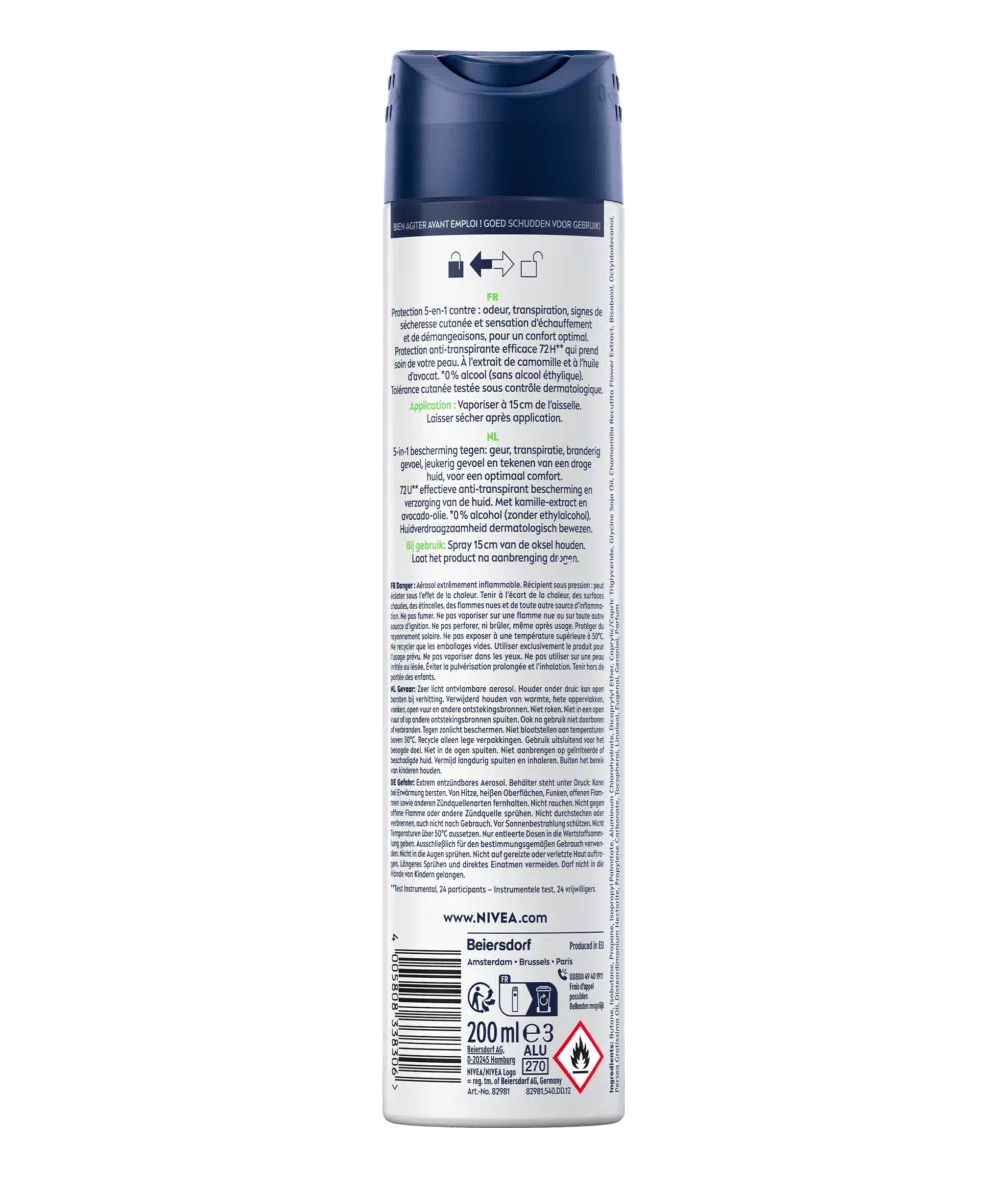 DÉODORANT ANTI-TRANSPIRANT HOMME SPRAY SENSITIVE PROTECT