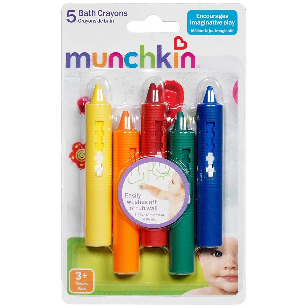 Munchkin badkrijtjes multi