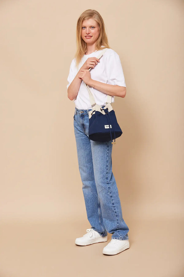 Sac seau Julie Navy