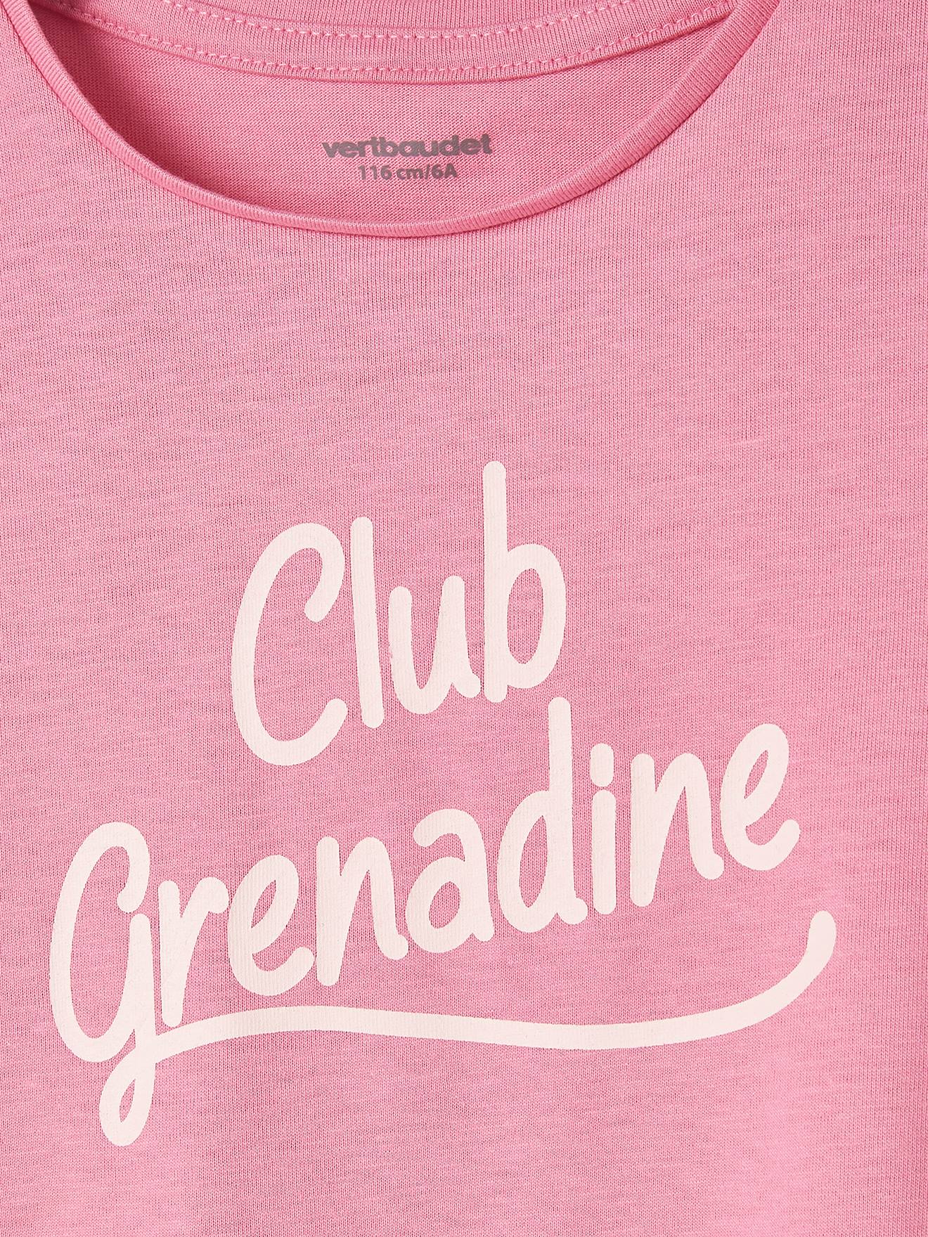 Camiseta com mensagem, para menina, verde pinho