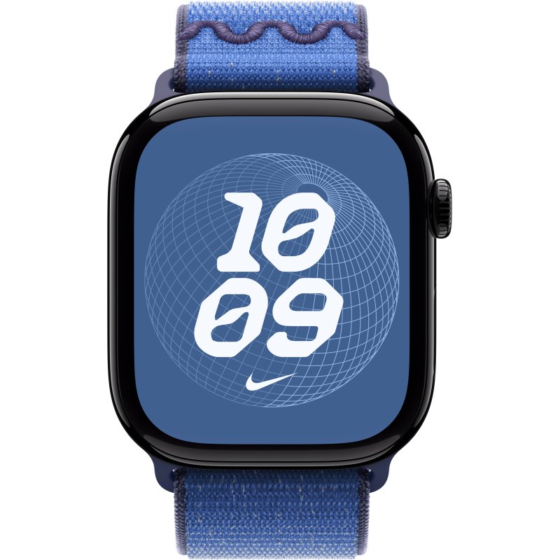 Apple MGD64ZM/A accessoire intelligent à porter sur soi Bande Bleu Nylon, Polyester recyclé, Spandex