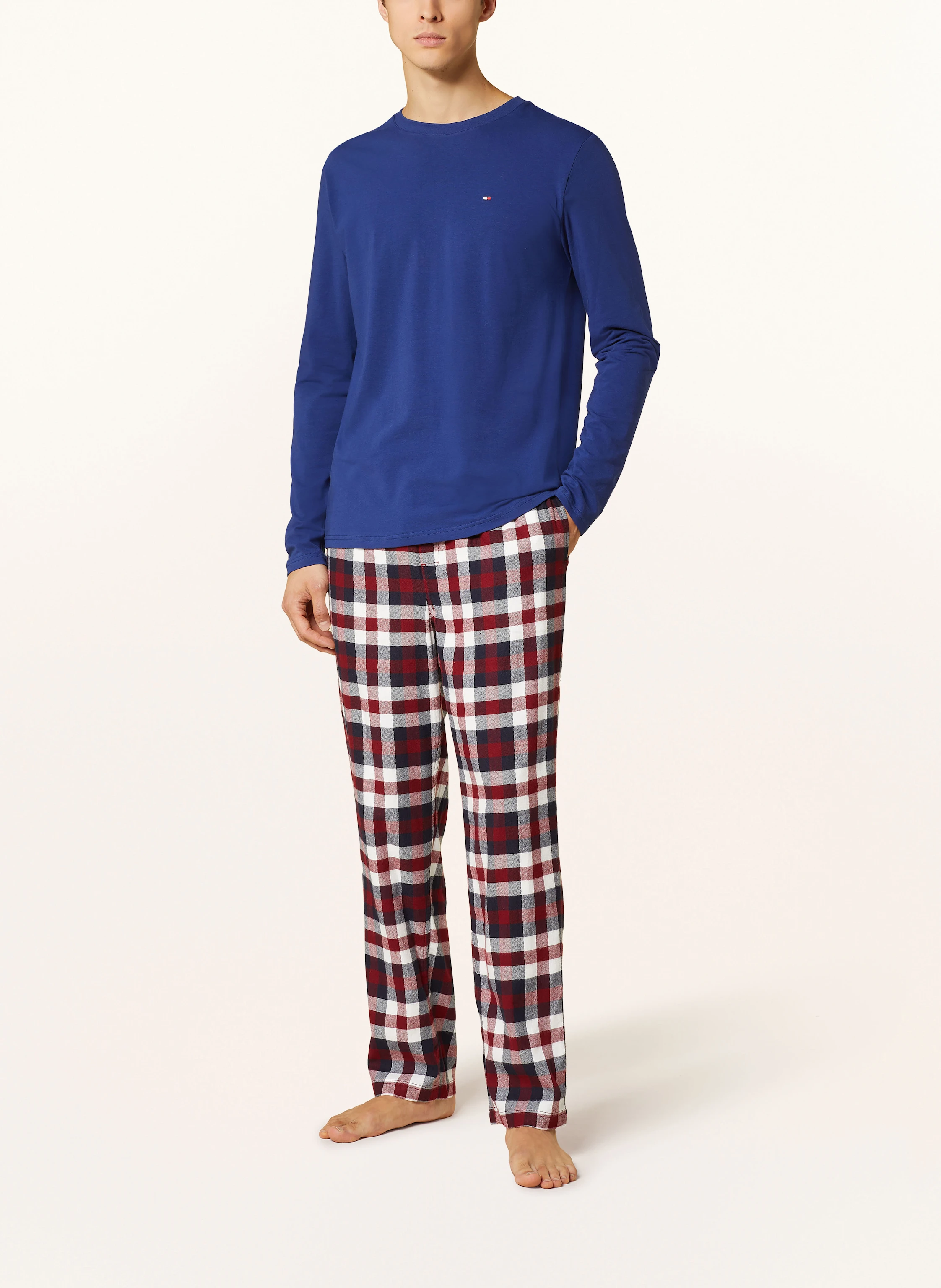 TOMMY HILFIGER Schlafhose aus Flanell