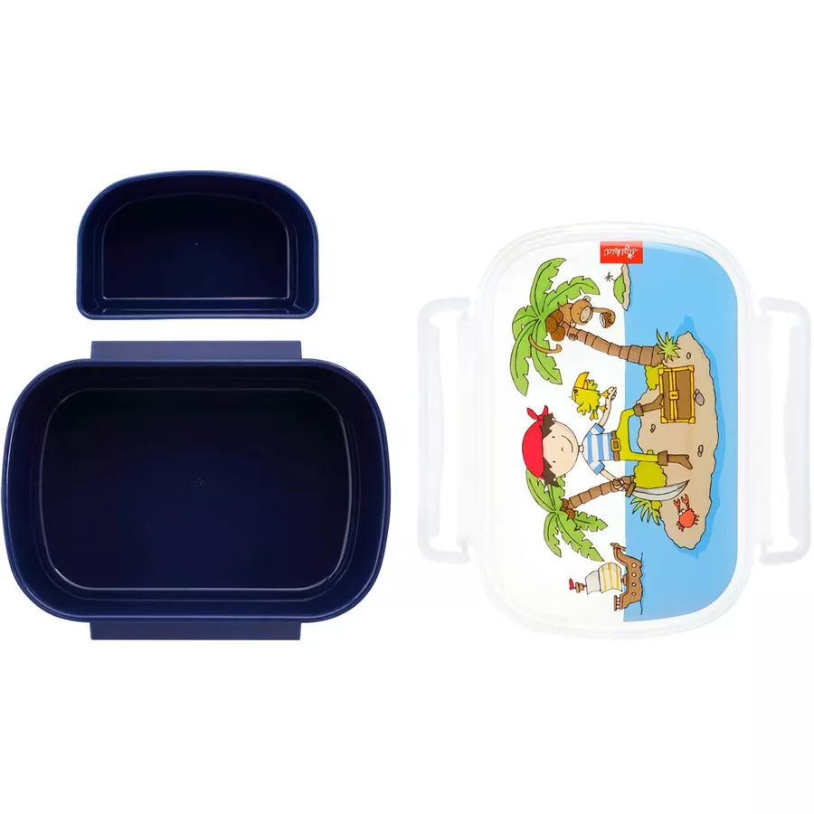 Sigikid Brotdose + Trinkflasche 2er Set dunkelblau