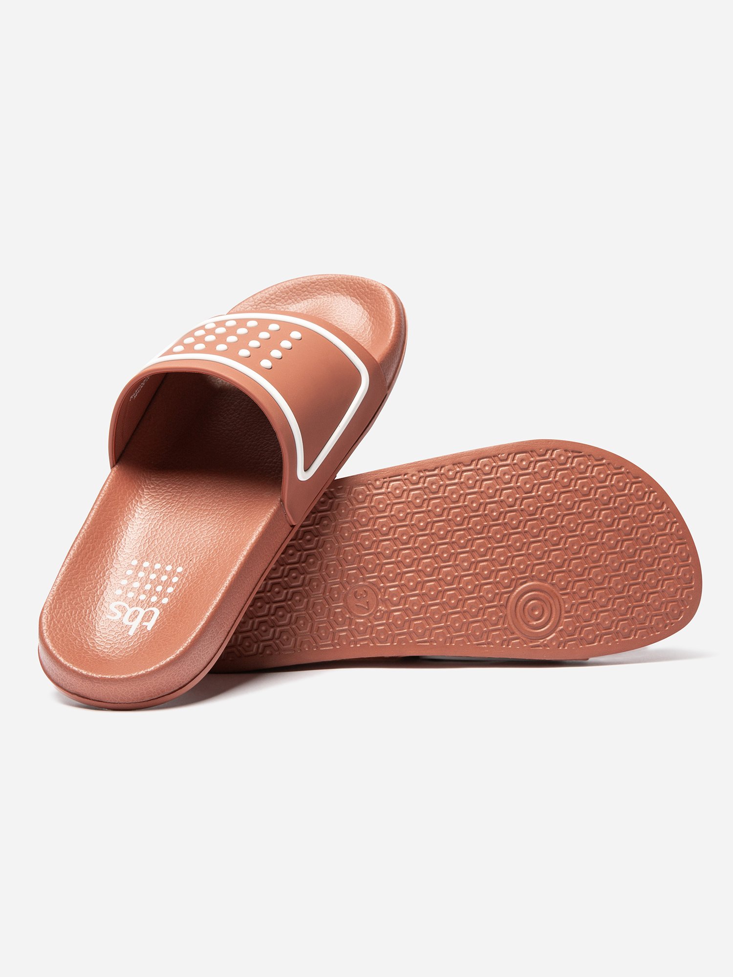 Mules Femme Légères Vegan Orange