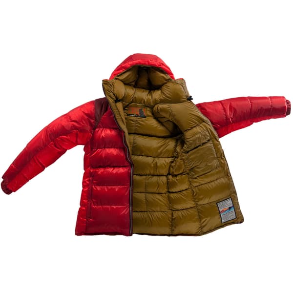 Doudoune alpinisme VALANDRÉ TROLL RED/CAMEL