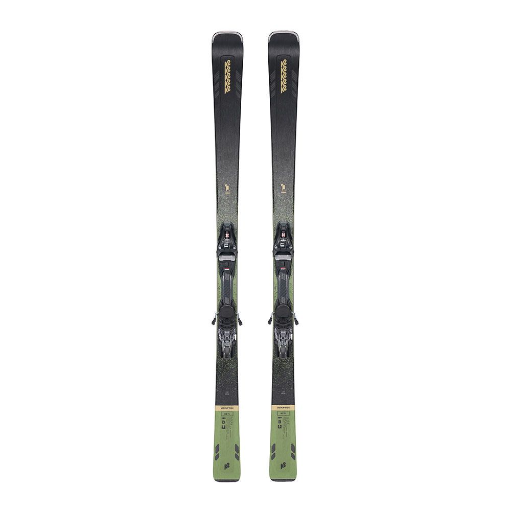 K2 DISRUPTION 82TI + MXCELL 12 TCX QUIKCLIK - Skis piste + Fixations Homme design