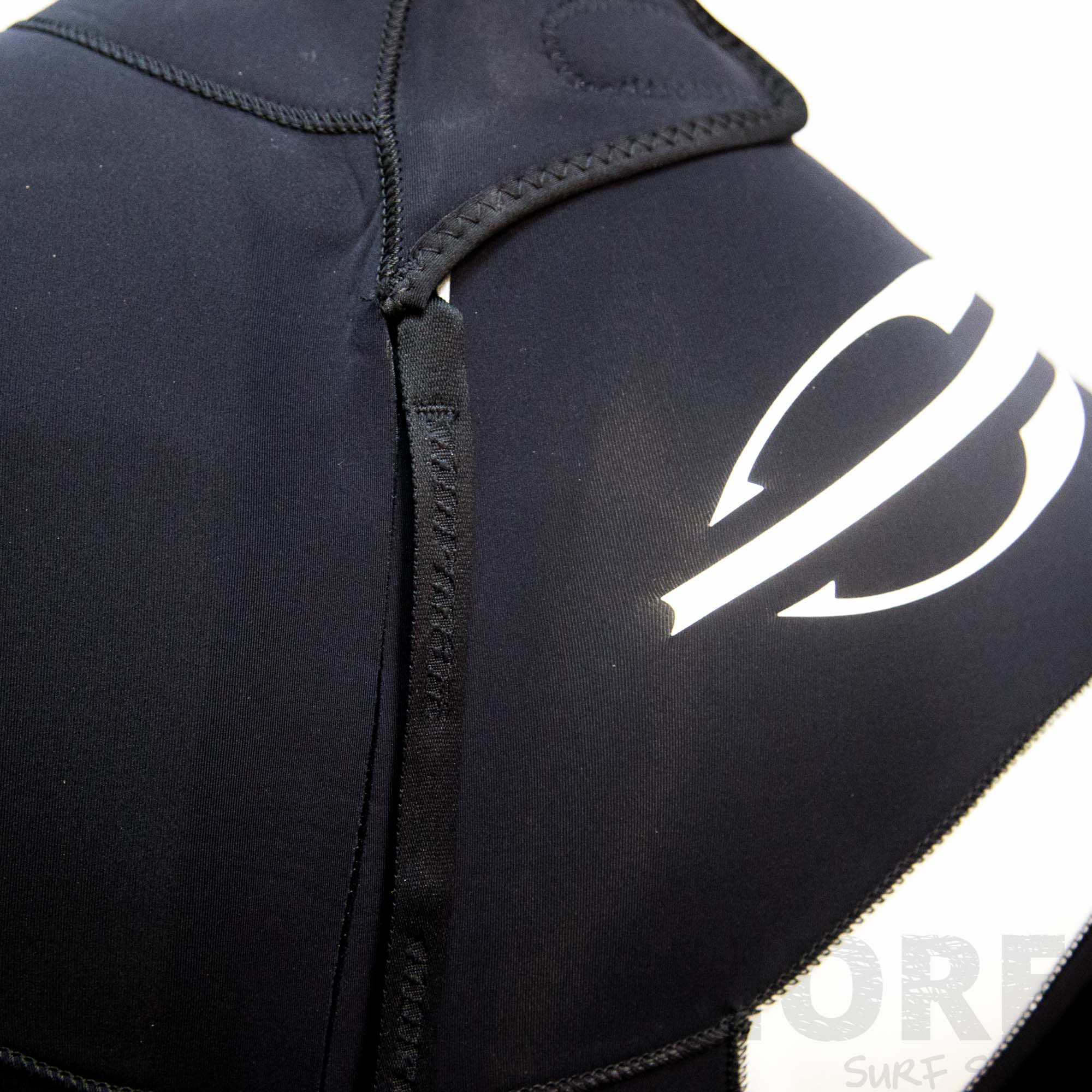 Mormaii SNAP Back Zip - 4/3 mm Black / Silver