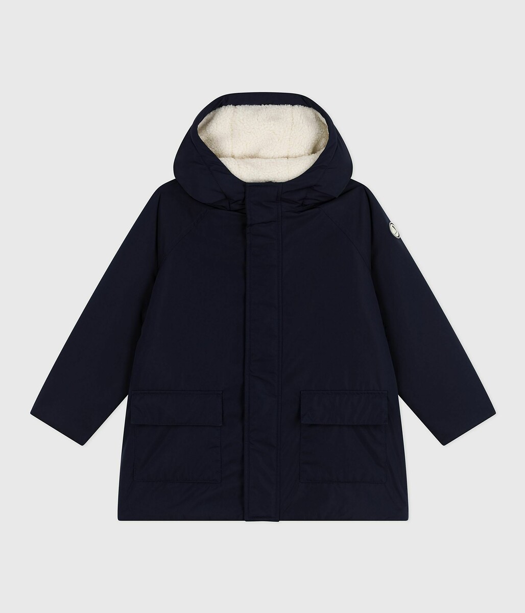 PEQUENO BARCO<br>Parka com boné