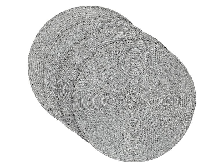 Set van 4 placemats 38 cm