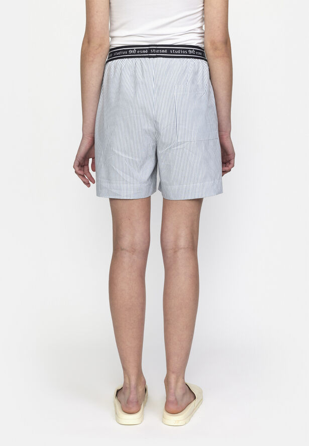 esmé studios ESRuby Shorts - GOTS Tradewinds stripes