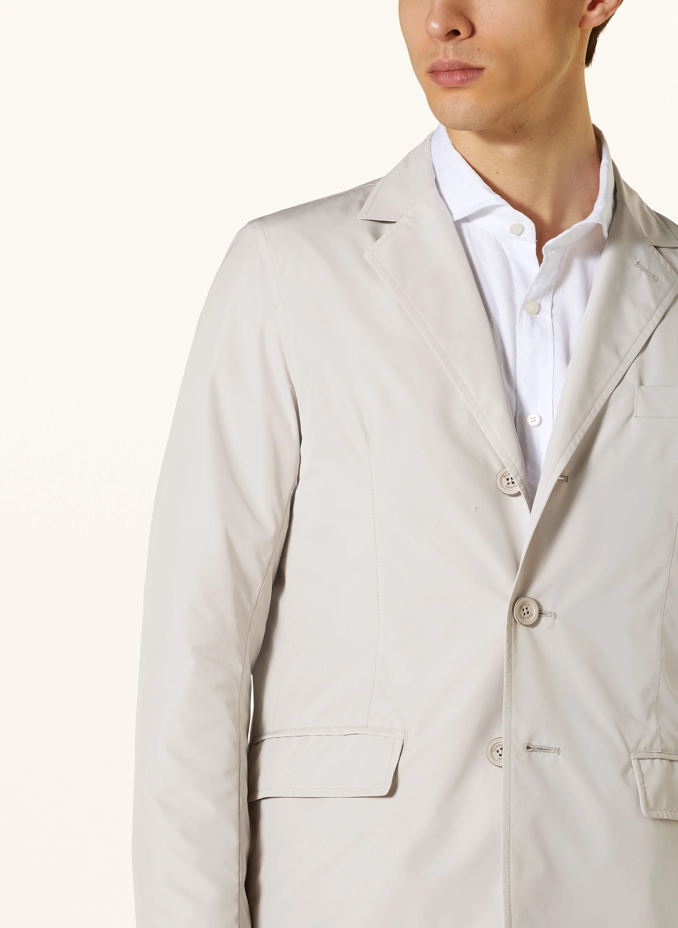HERNO Jacke mit abnehmbarer Blende