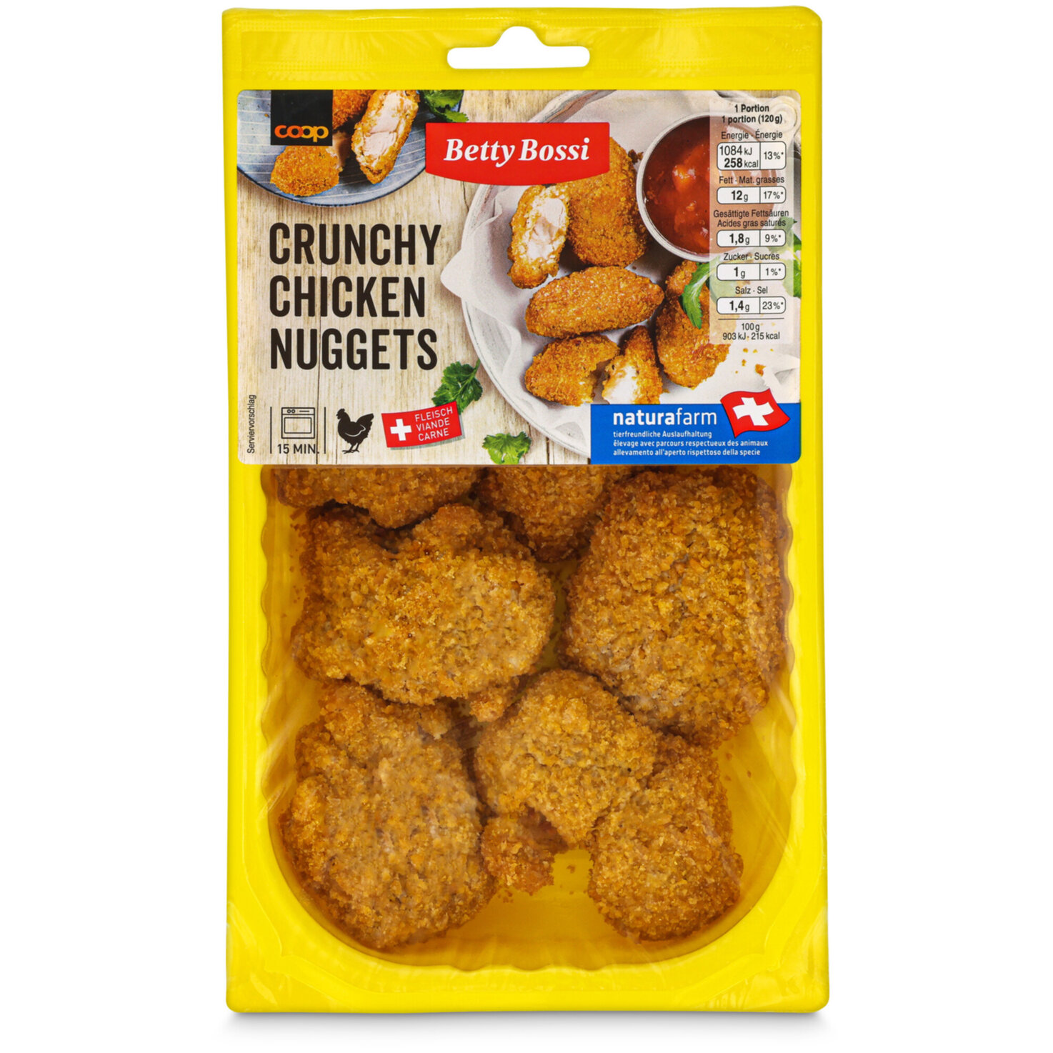 Betty Bossi Naturafarm Crunchy Nuggets ca. 300g