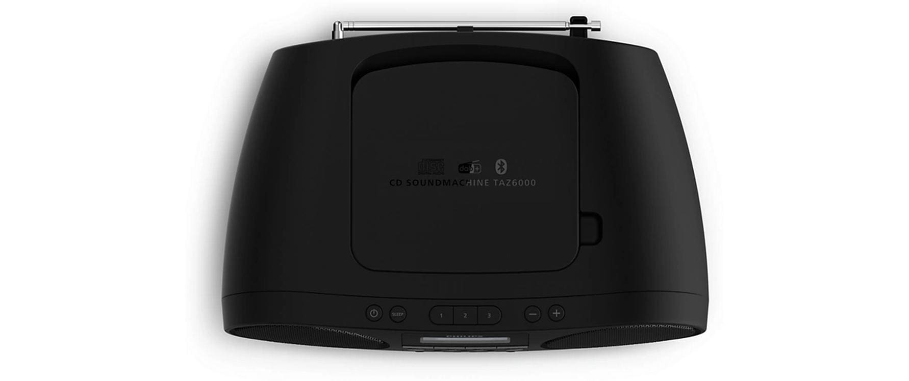 Radio/CD-Player TAZ6000/10 Schwarz<br>Tragbarer CD-Spieler und UKW-Radio