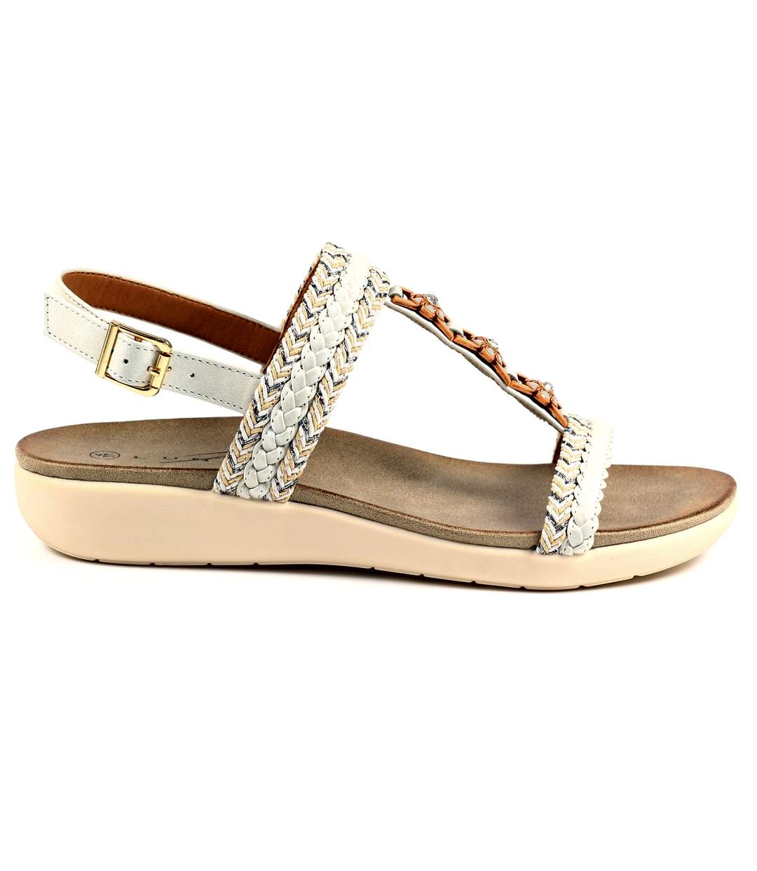 Lunar - Sandales SIDCUP - Femme (Blanc) - UTGS506