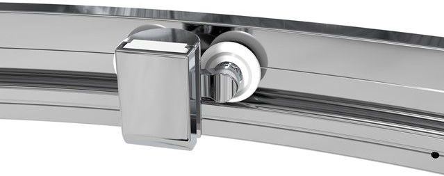 Ruby Essence Douchecabine | 100x100 cm Chroom Helder glas Schuifdeur Kwartrond