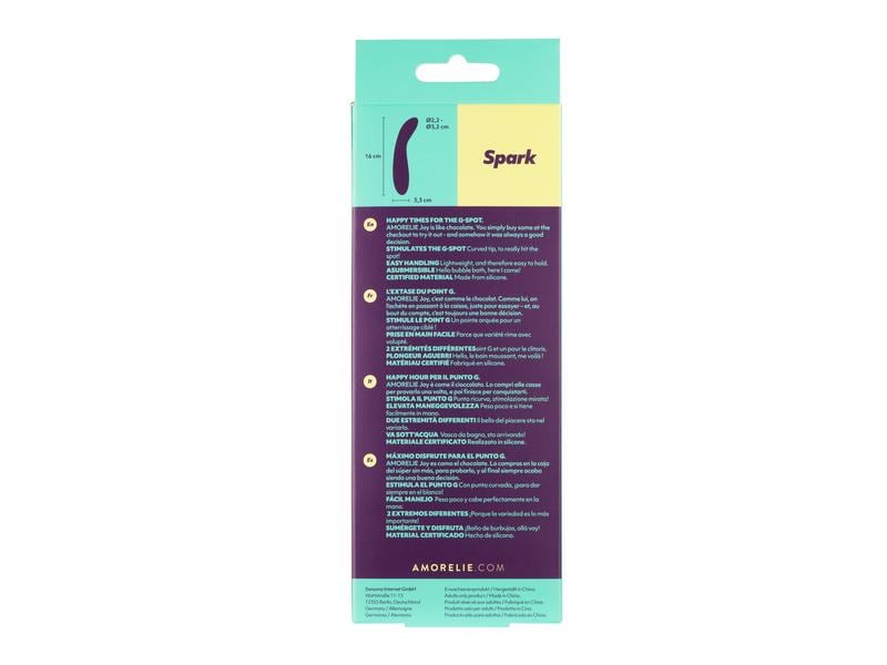 Amorelie Dildo «Spark» Türkis Hochwertiges Sextoy