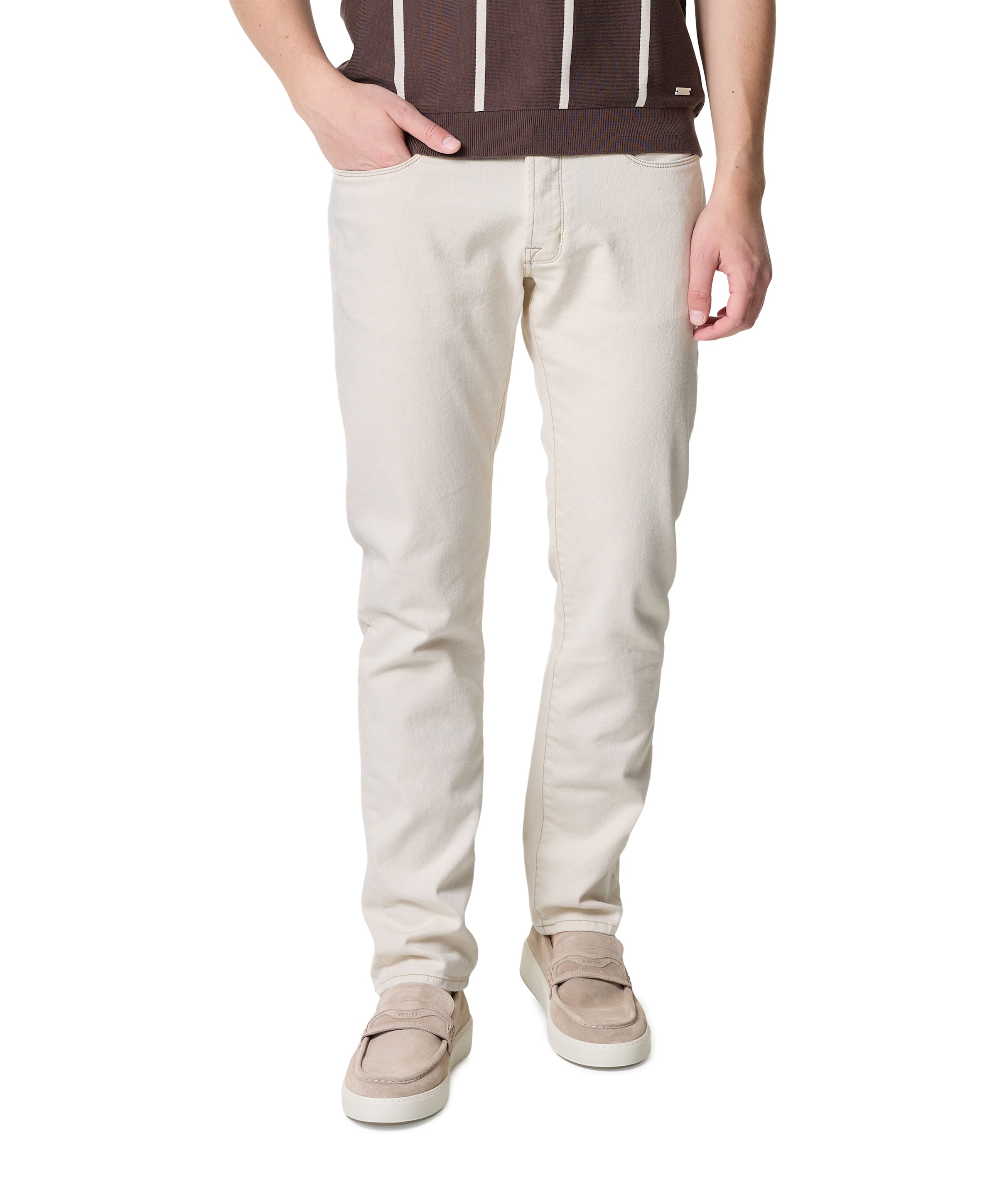 Atelier Noterman heren jeans beige