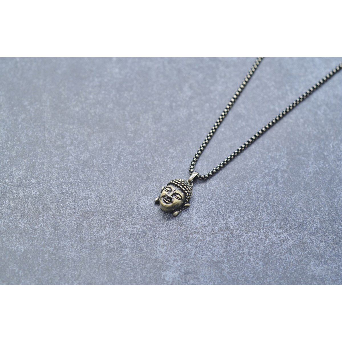 Collier mono-motif Florin en Acier 316L