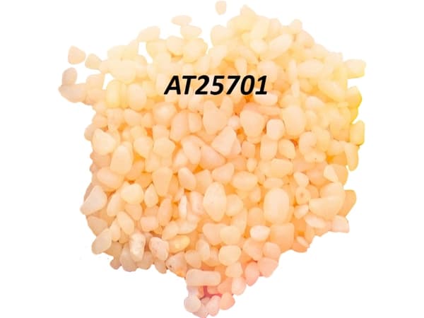 Akvastabil Libra, farvet grus 3-5mm. 1 kg. aprikos