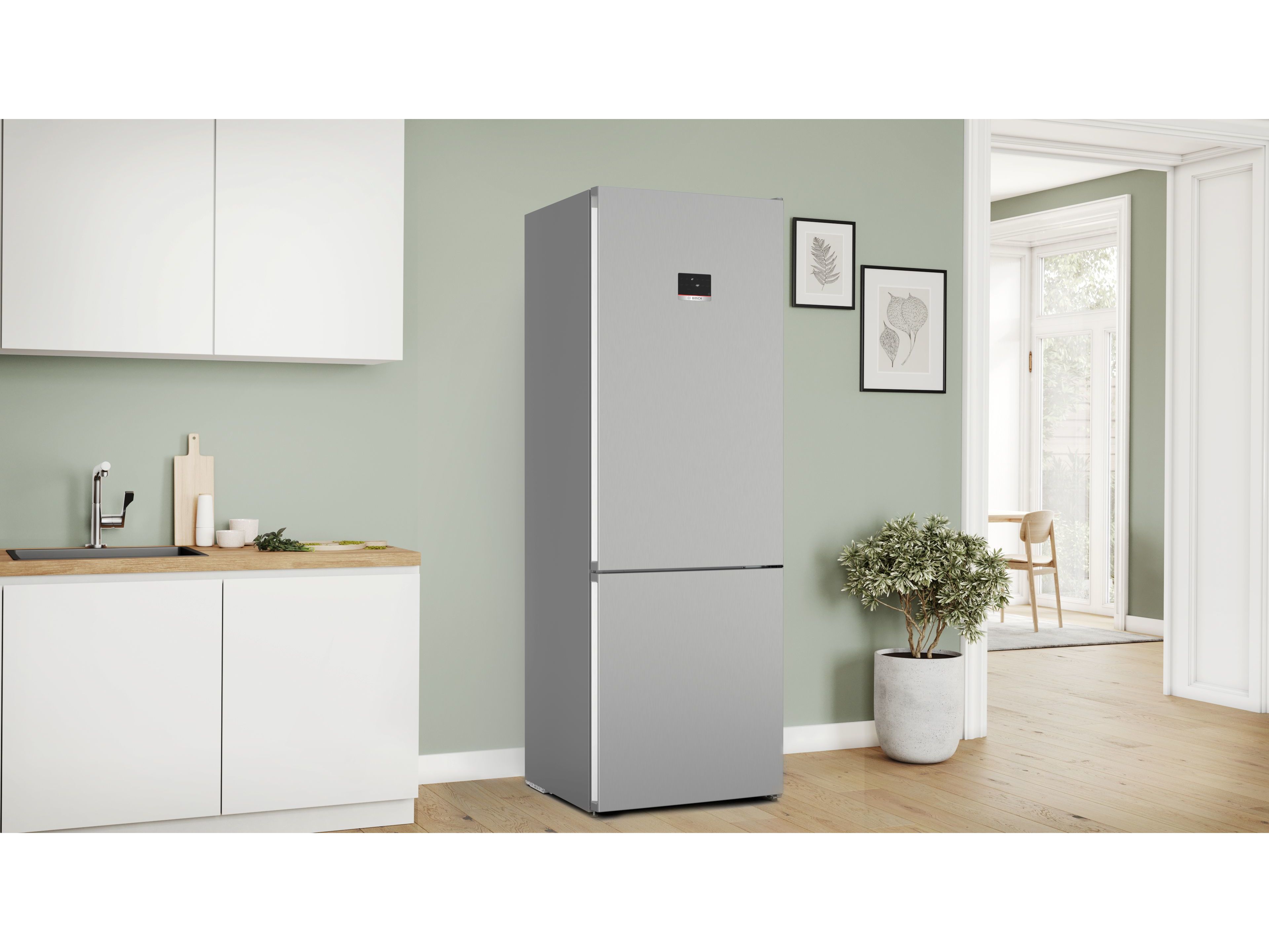 COMBINADO BOSCH KGN497LDF INOX D 440L NO FROST
