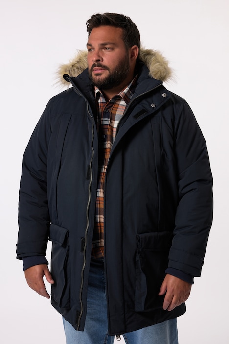 Men+ Funktions-Parka, wasser-, windabweisend, Kapuze, bis 8 XL