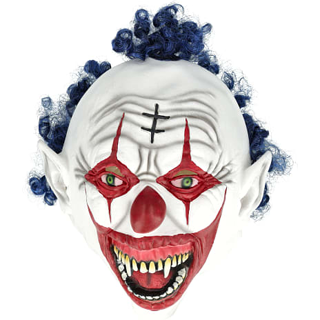 Halloween latex maske - flere varianter - assorteret