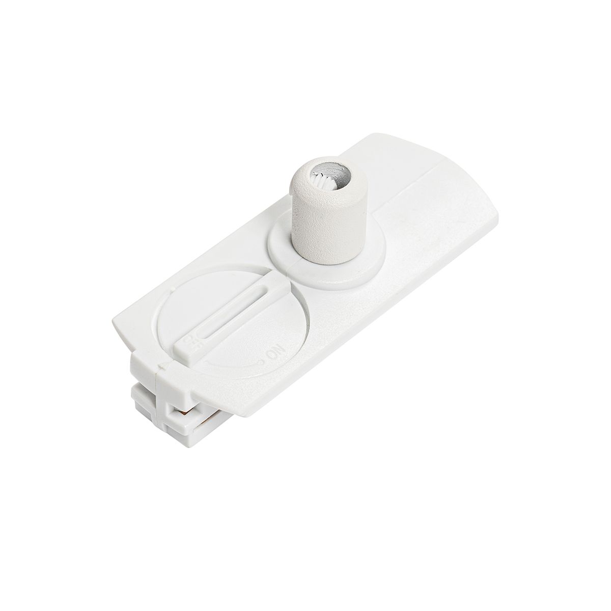 Design hanglamp wit incl. rail adapter 1-fase - Iconic Tubo