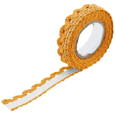 Heyda SpitzenTape, selbstklebend, orange