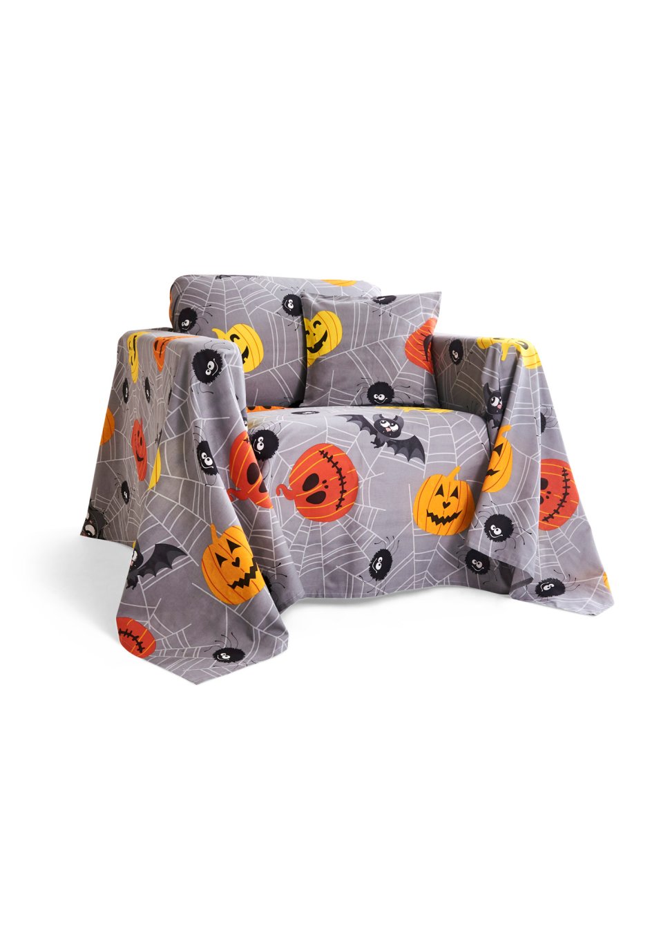 Dessus de lit motifs Halloween
