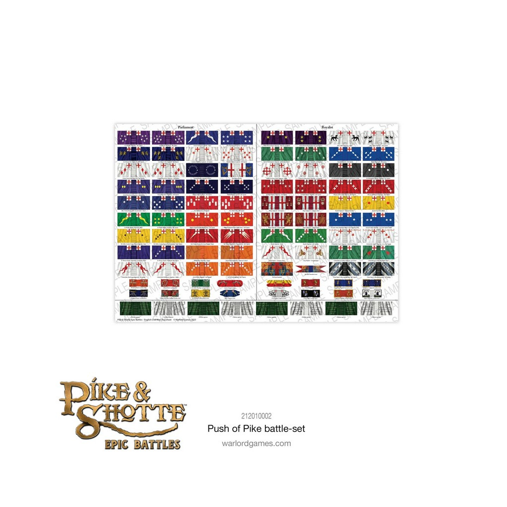 Pike & Shotte Epic Battles - Push of Pike starter-set