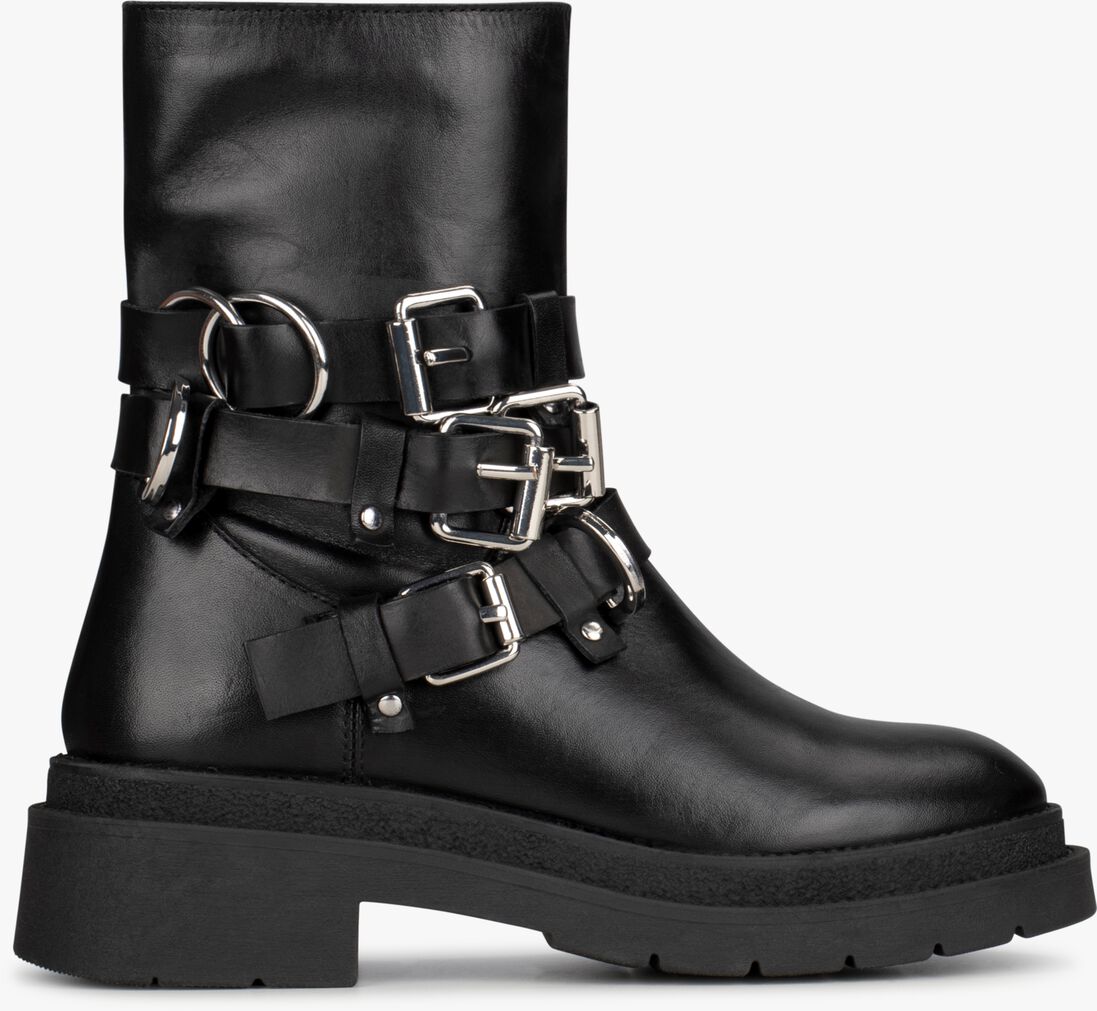 PS POELMAN zwarte ps poelman enkelboots bennie