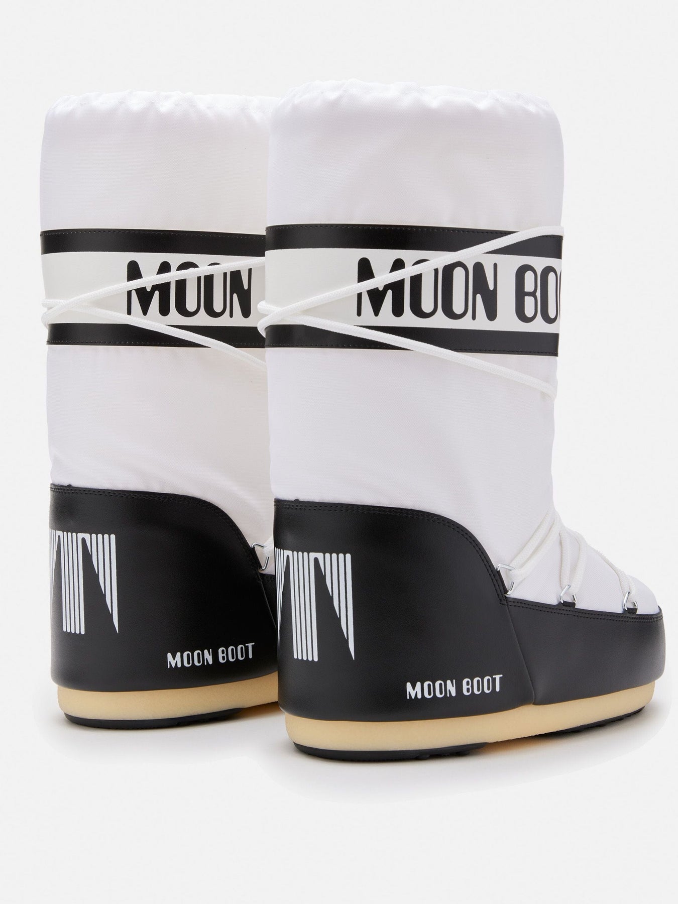 Moon Boot Mb Icon Nylon na02 black white