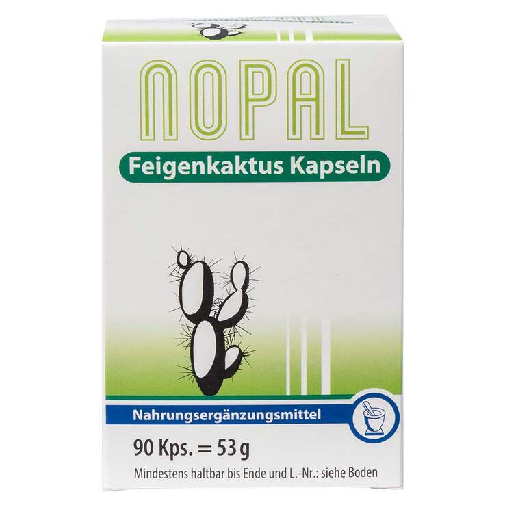 Nopal Feigenkaktus Kapseln, 90 St
