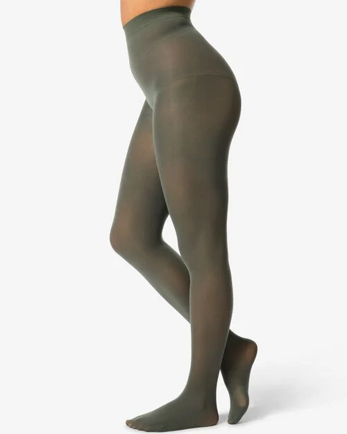 collant temp tech 40 deniers vert