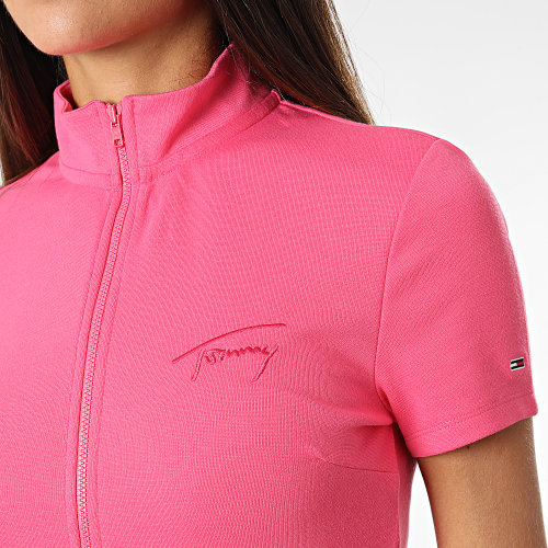 Robe Zippée Femme Signature 3595 Rose