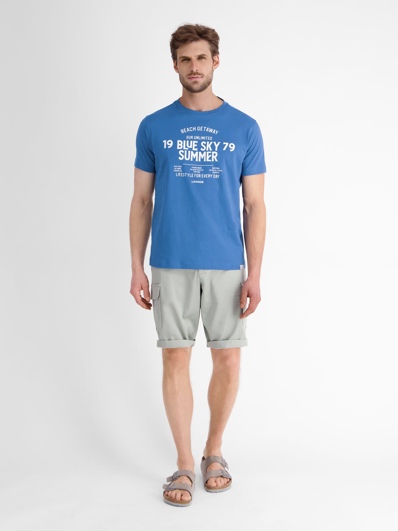 Herren T-Shirt mit Brustprint