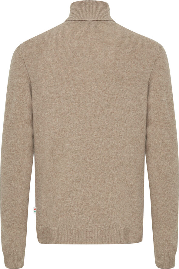 Casual Friday CFKARL roll neck bounty knit Silver mink melange