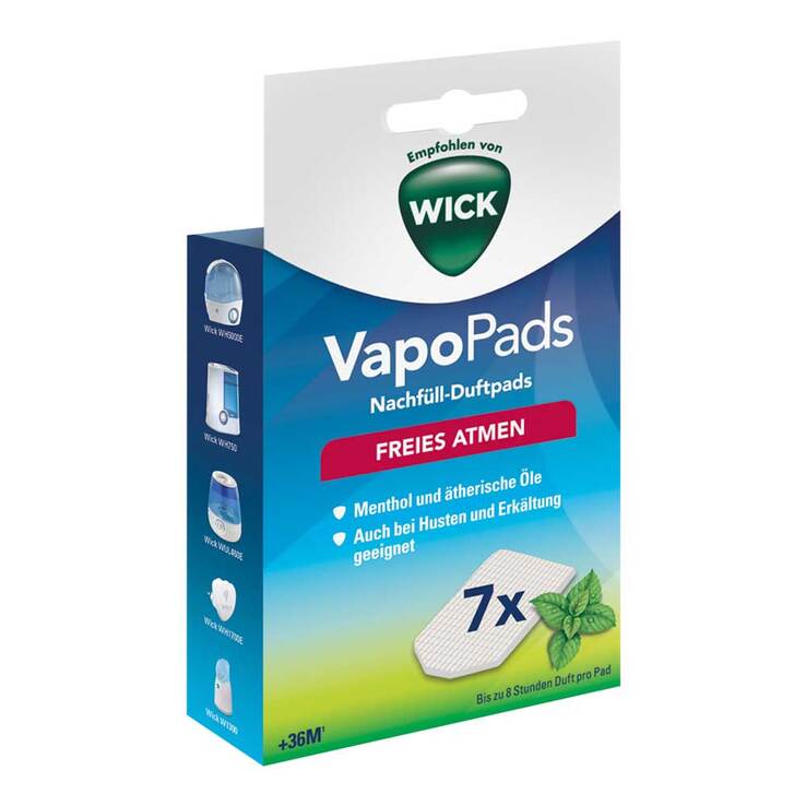 WICK VapoPads Nachfüll-Duftpads Menthol, 1 P