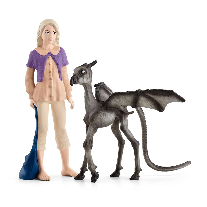 Figurine Wizarding World Luna Lovegood + bébé sombral