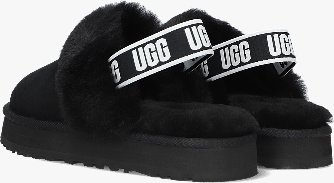UGG zwarte ugg pantoffels funkette