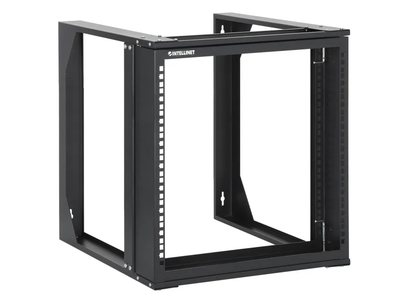 Intellinet 716185, Reolramme, Stål, Sort, 1 stk, 8,1 kg