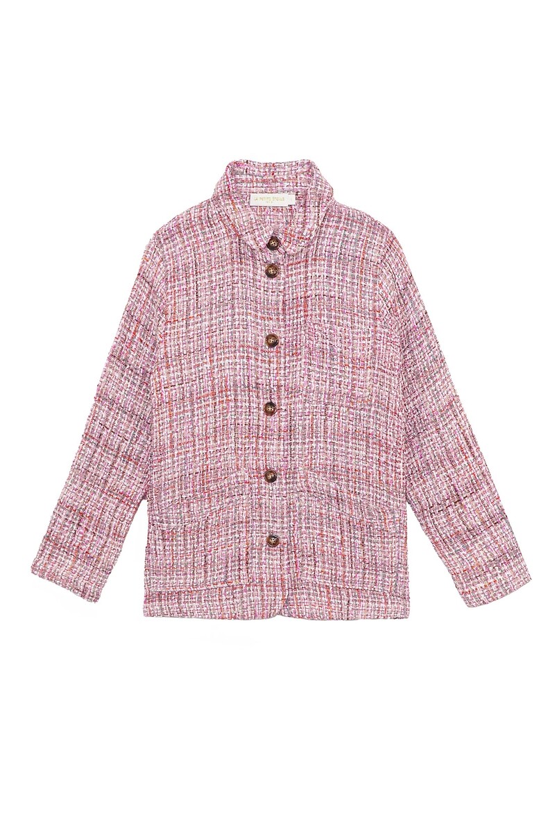 LA PETITE ETOILE<br>Jaqueta casual de tweed, FAULINE