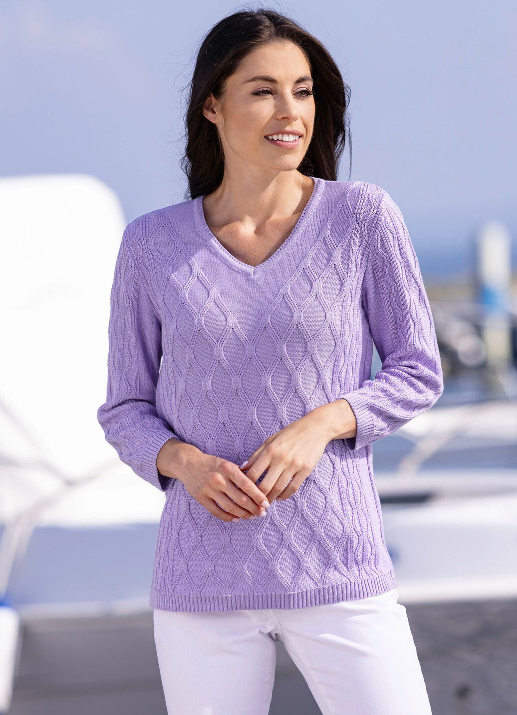 Pullover mit Strukturdessin