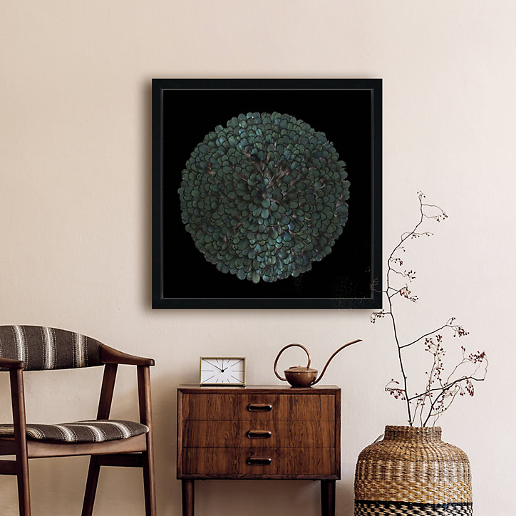 Vitrine plumes 60 x 60 cm CM Creation