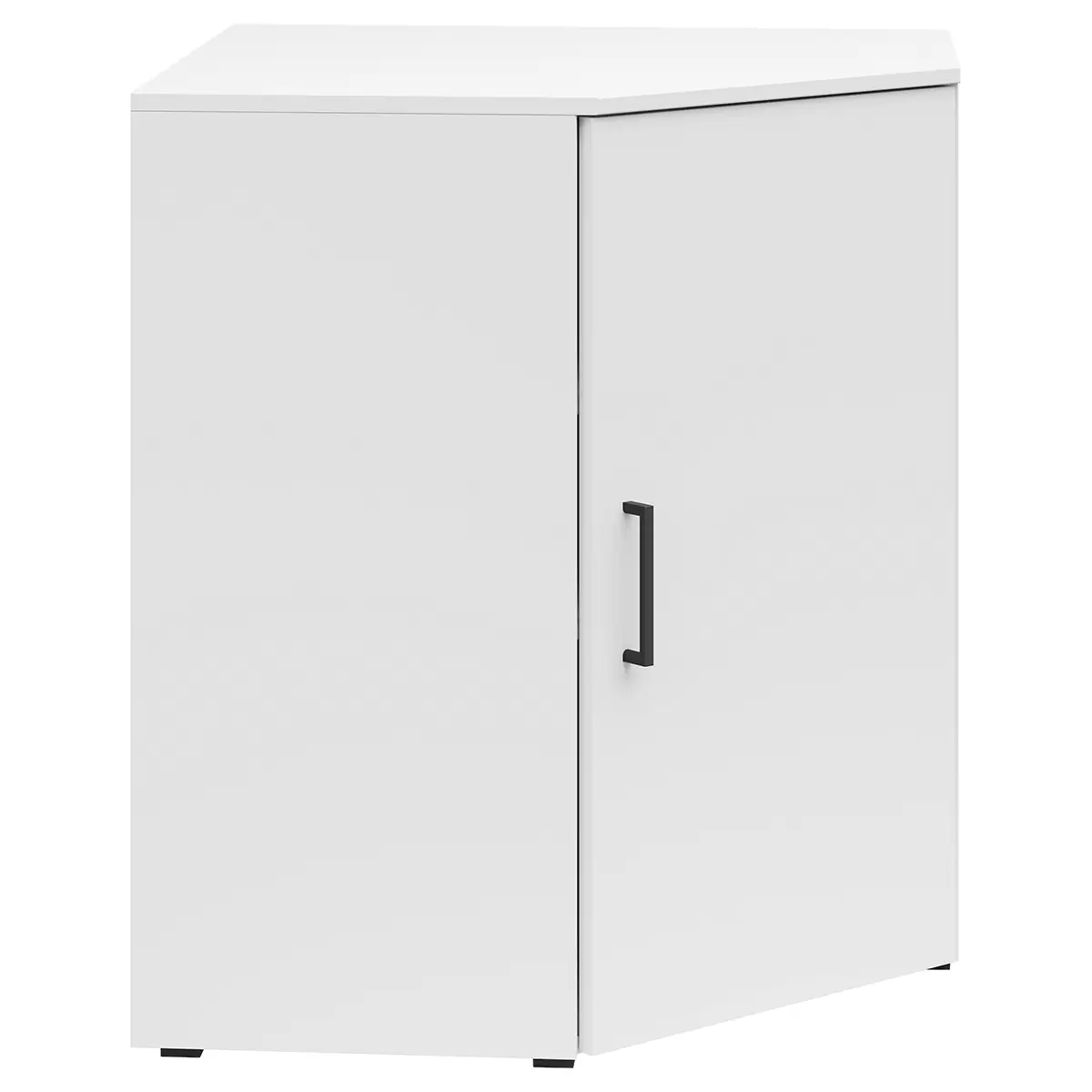 Eckkommode Cabinet weiss